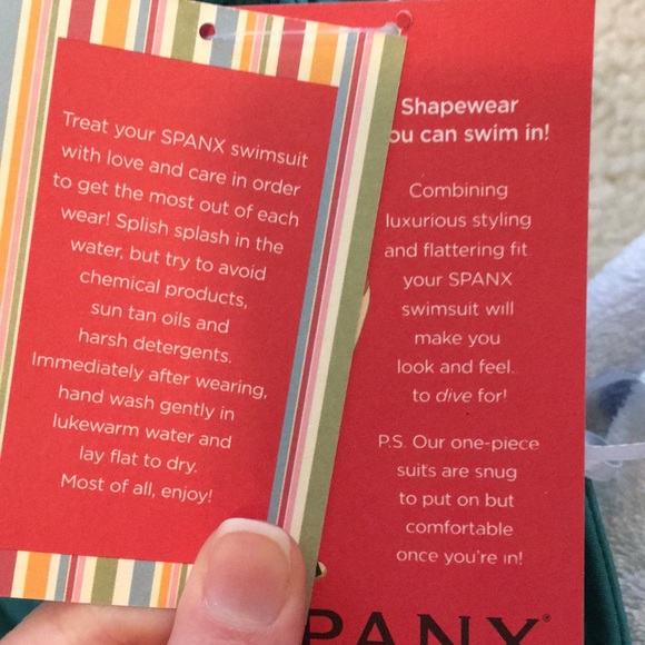 ✨3xHP✨ NWT Spanx swimsuit - Picture 9 of 9